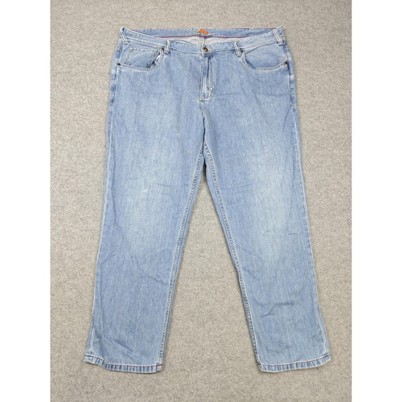 Tommy Bahama Other - Tommy Bahama Cayman Island Jeans Mens 46x30 Light Wash Relaxed Straight Denim